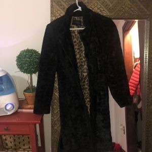 EXPRESS XS 1/2 warm long coat! Black stylish!